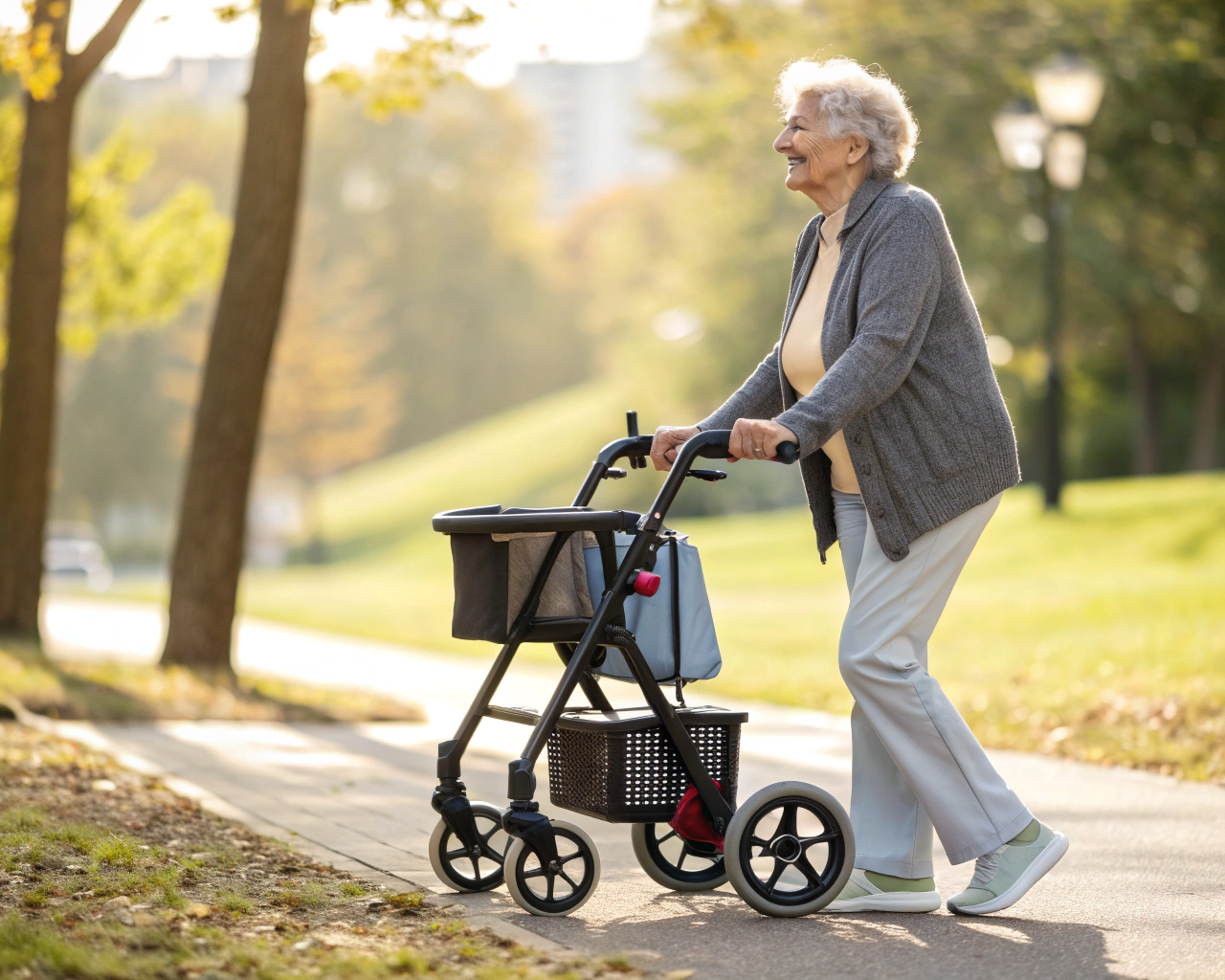A Modern Senior Helper Designed for Comfort and Independence
