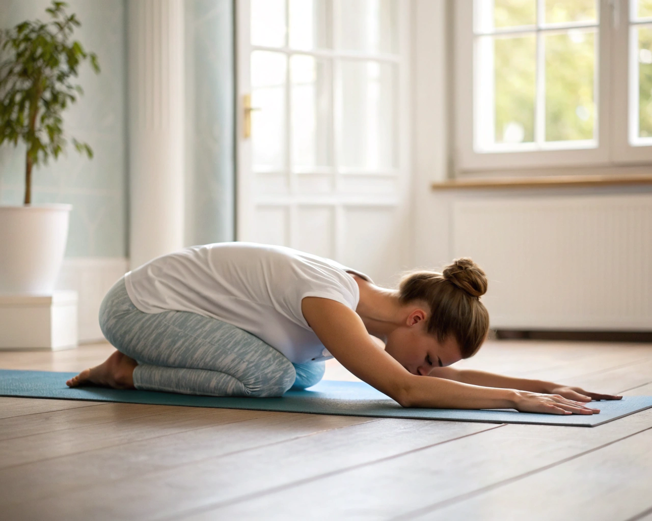 How a Simple Yoga Pose Might Lower Your Resting Heart Rate