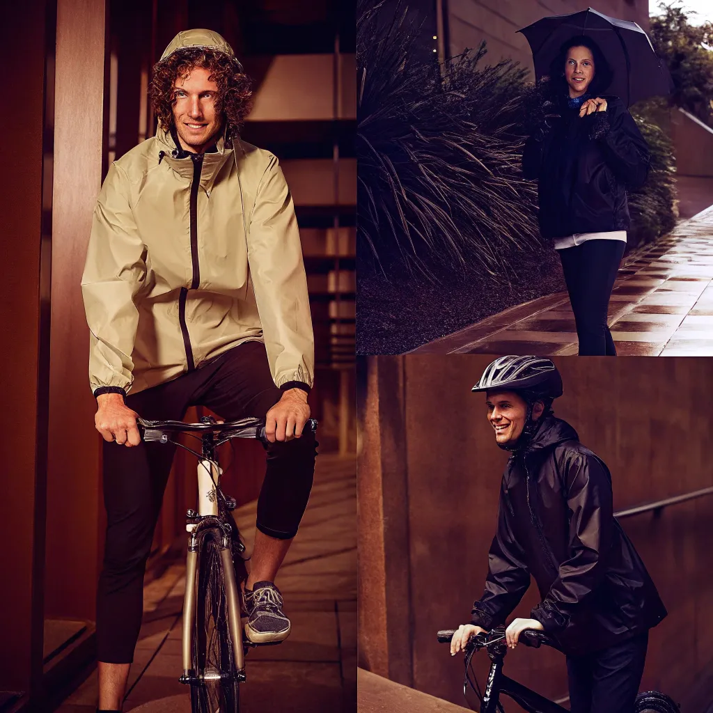 Stylish Rain Gear for All-Weather Cycling