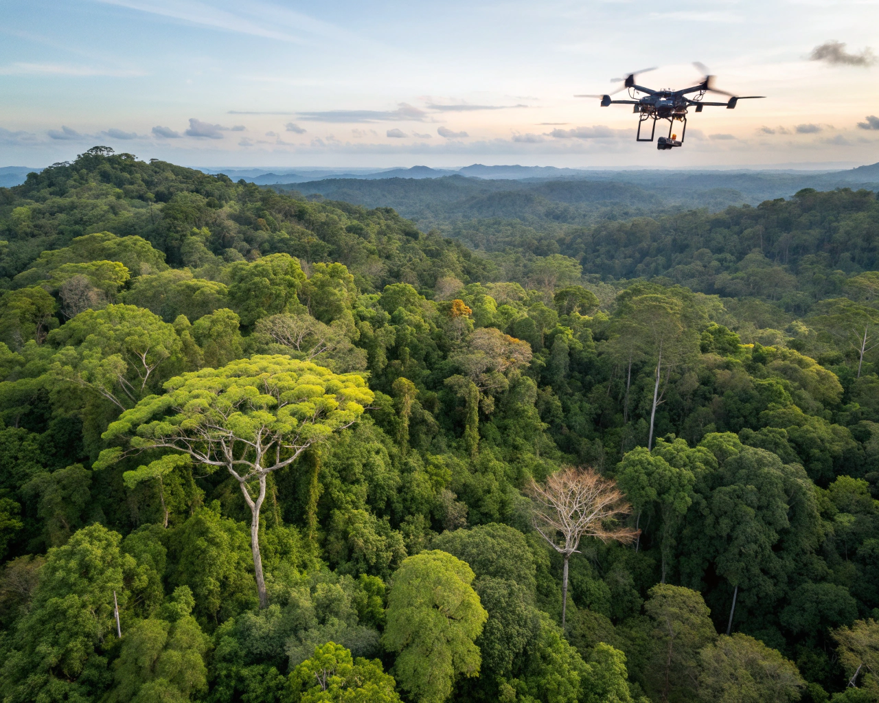 The Forest Drone Footage Scientists Can’t Stop Reviewing
