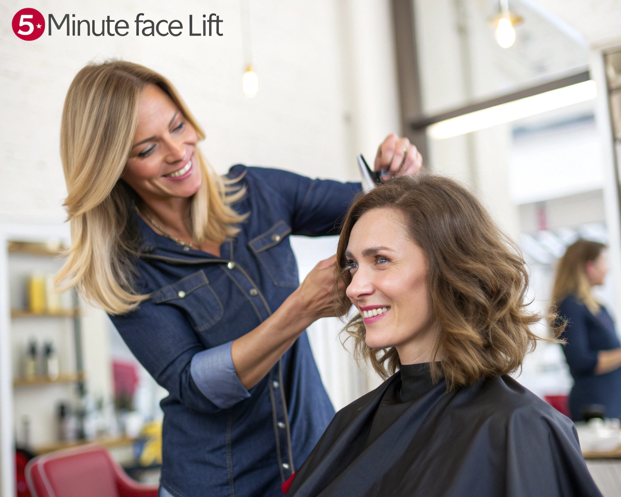 The Haircut Stylists Call a 5-Minute Face-Lift