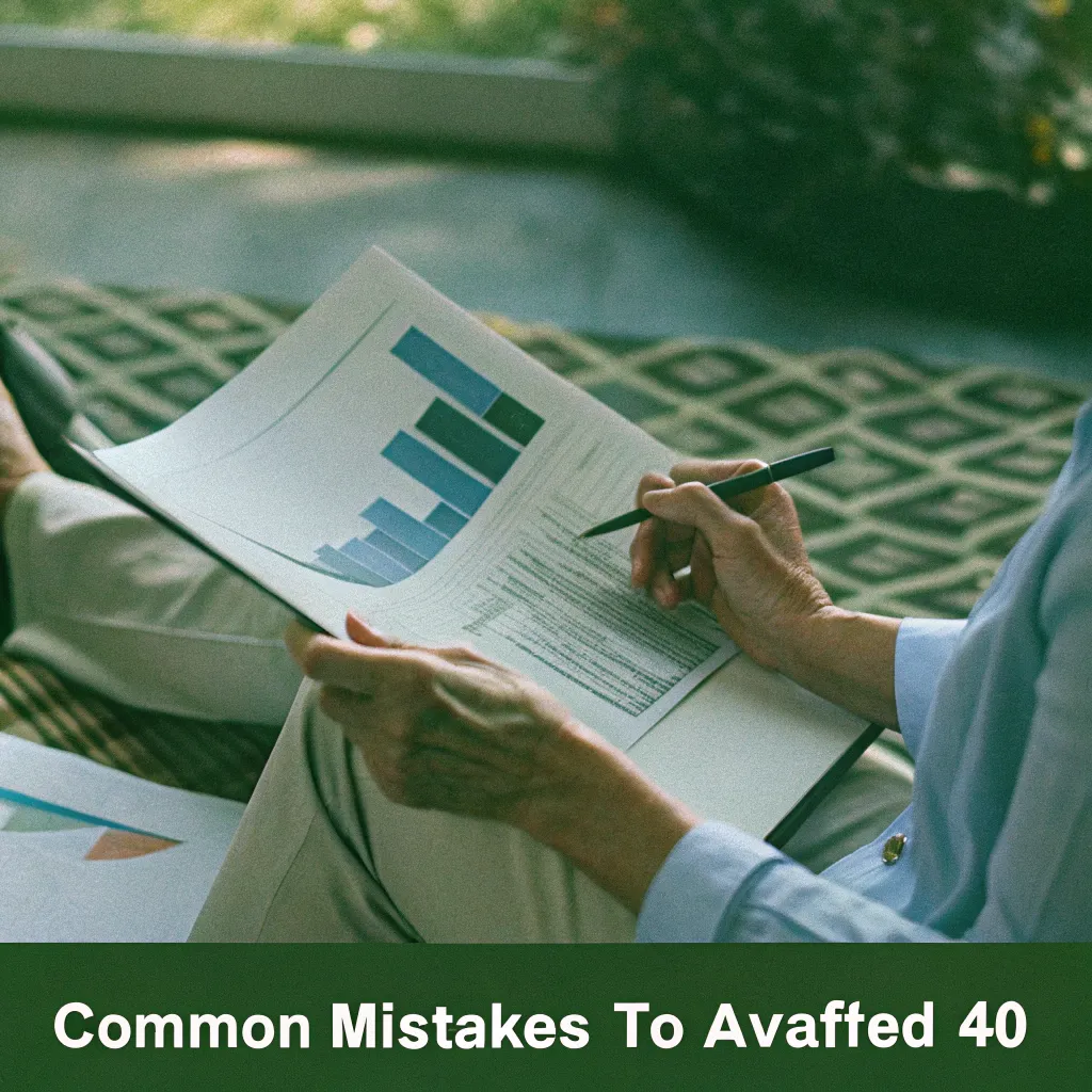 Top Retirement Savings Mistakes to Avoid After 40