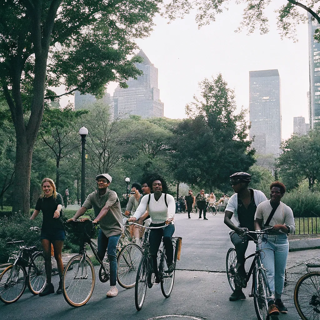 Weekend Cycling Habits of Healthy Urban Professionals