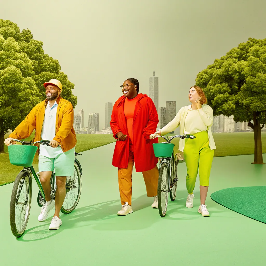 Weekend Cycling Habits of Healthy Urban Professionals